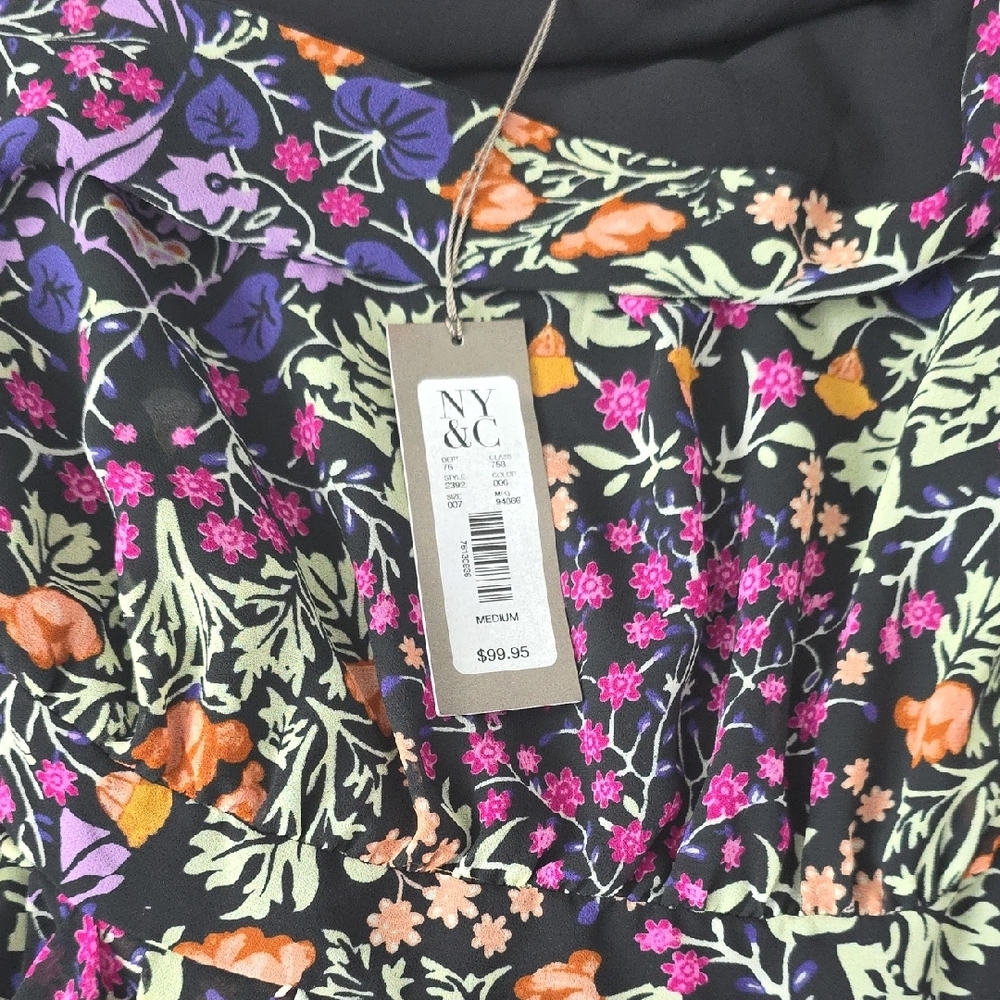 Floral One-Shoulder Maxi Dress - Picture 2 of 2